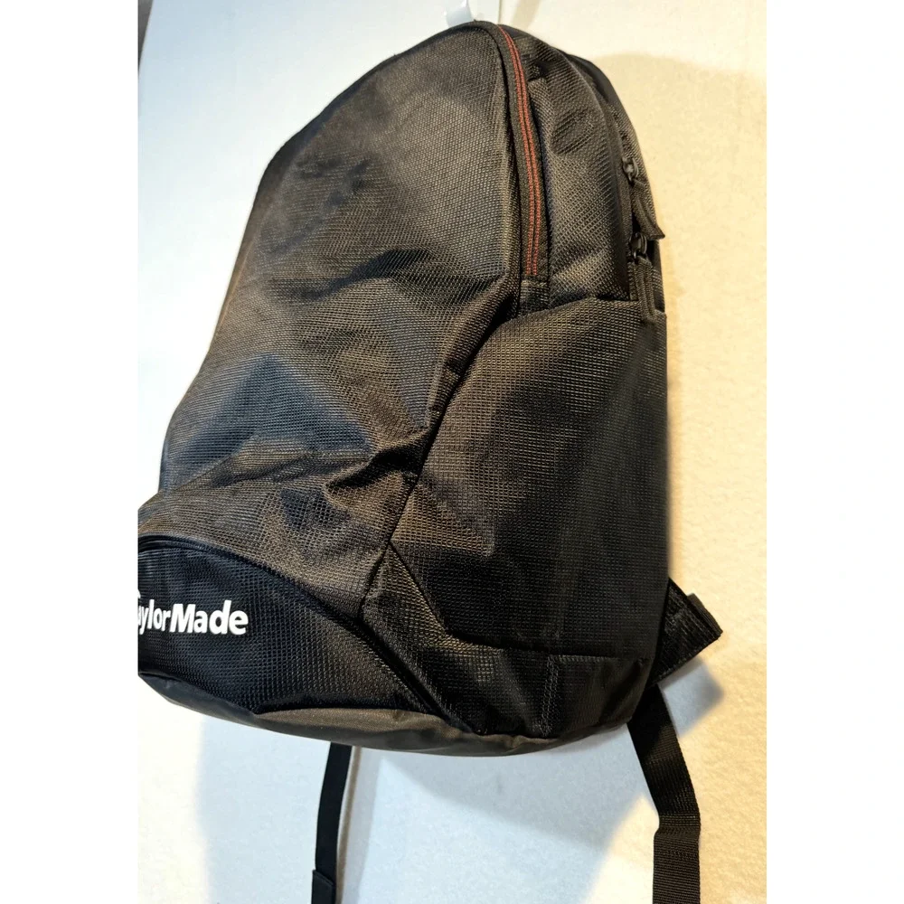 TaylorMade Backpack Black‎ Golf Caddy Carry On Computer Travel Bag TM 3.0